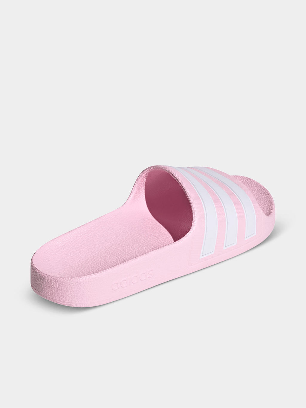 adidas Junior Grade-School Adilette AquaPink/White Slides adidas